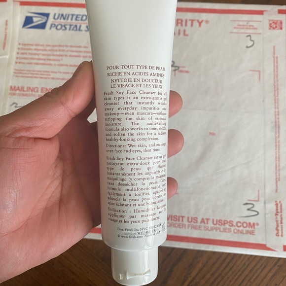 Fresh Soy Face Cleanser 5oz - Made in France - Sealed, No Box - Picture 3 of 5